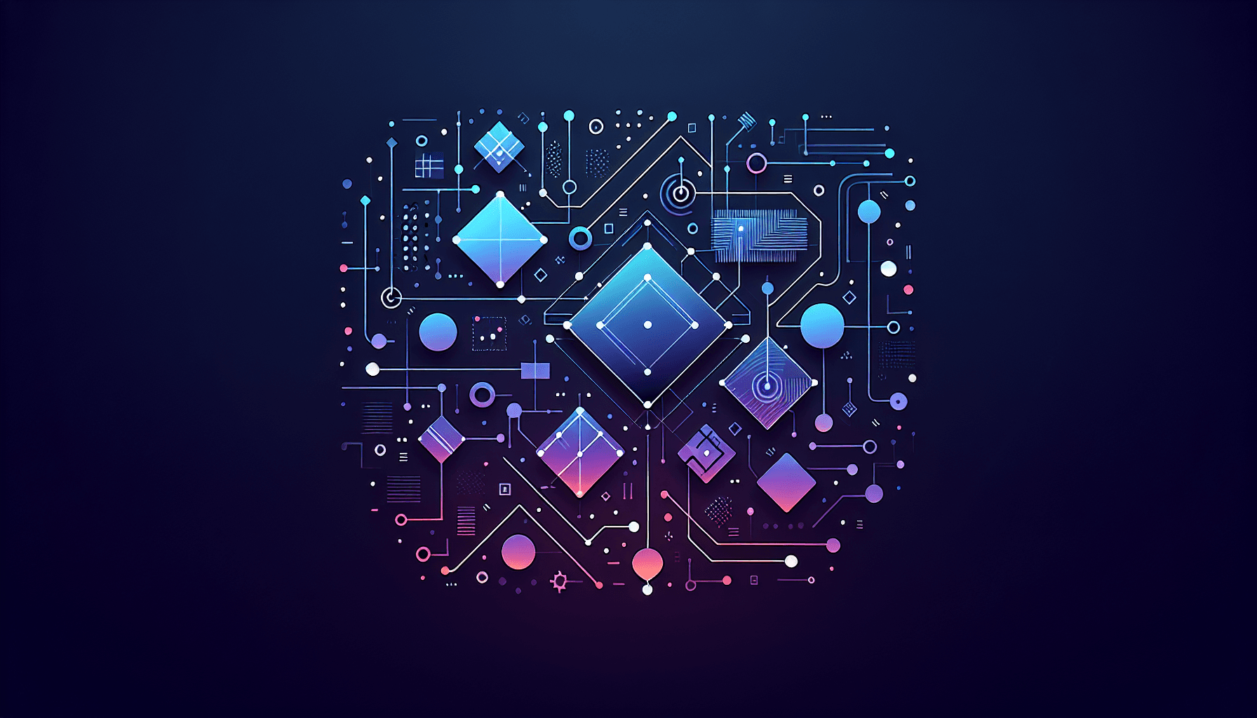 Vergelijking van beste AI tools voor afbeeldingen in 2026 Abstract neural netwerk met blauwe en paarse gradients die AI image tools visualiseert