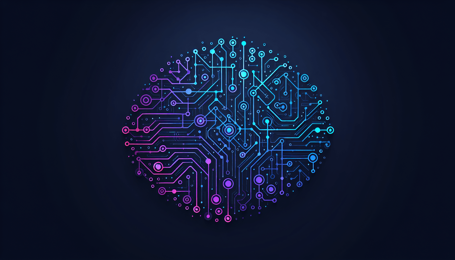 Vergelijking van de beste AI tools in 2026 Abstract neural netwerk met gloeide verbindingen in blauw-paarse tinten voor AI tool vergelijking